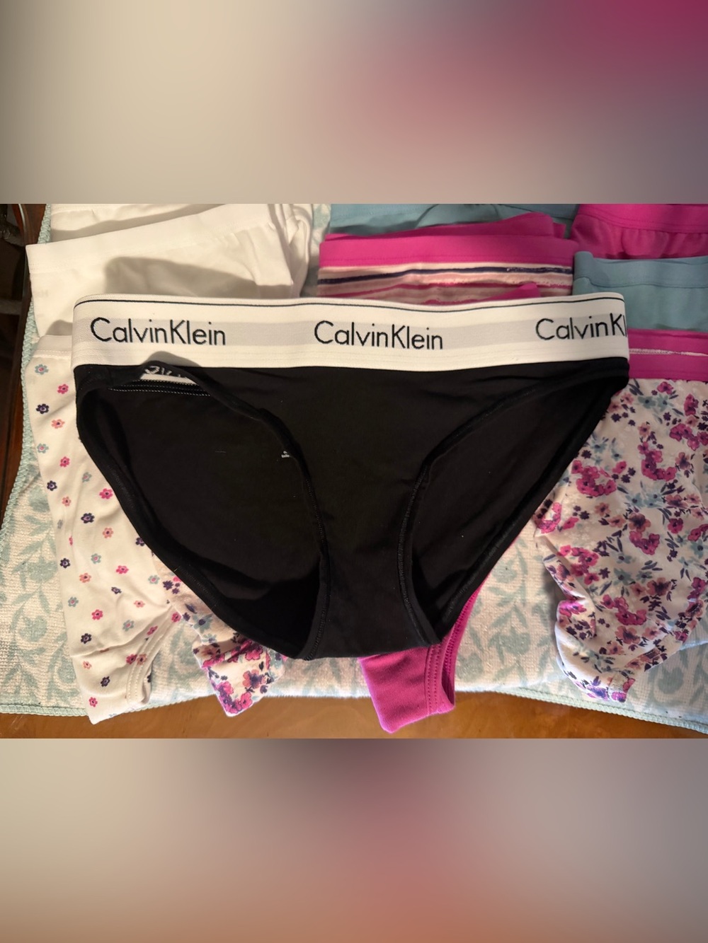 New Girl’s Size 14 Bundle of Underwear Panties 11 pairs Hanes & Calvin Klein